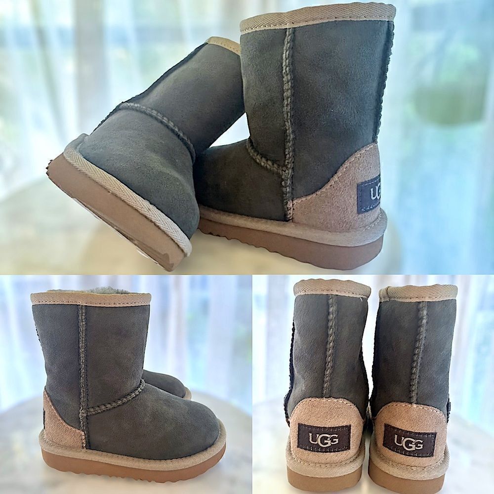 UGG Toddler Kids Classic Short II Boots Size 7